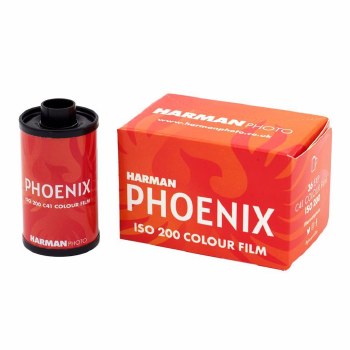 Harman 35mm Phoenix 200 Colour Negative Film (36 exposures) Single Roll