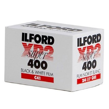 Ilford 35mm XP2 Super 400 Black and White C41 Film (36 exposures) Single Roll