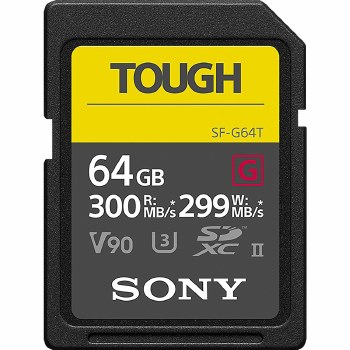 Sony  64GB SF-G Tough G Series UHS-II SDXC Memory Card