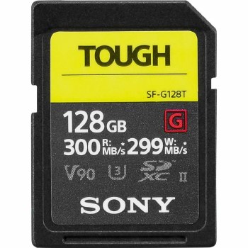 Sony 128GB SF-G Tough G Series UHS-II SDXC Memory Card