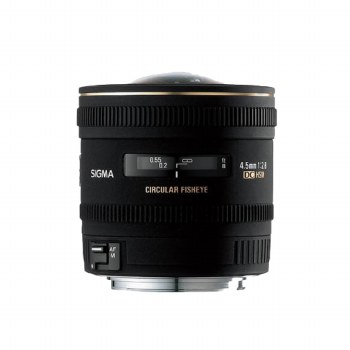 Sigma 4.5mm F2.8 EX DC Circular Fisheye Lens for Canon EF
