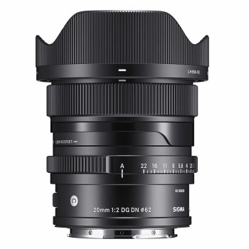 Sigma 20mm F2 DG DN Contemporary Lens for Sony E
