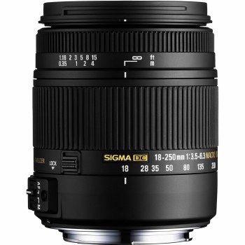Sigma 18-250mm F3.5-6.3 DC OS HSM IF Lens for Nikon F
