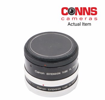 canon fl 25mm and 15mm extn tubes for canon fd  (USED)