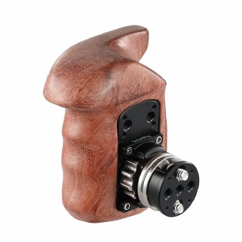 SmallRig Right Side Wooden Grip with Arri Rosette Bolt-On Mount 2083