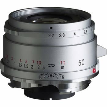 Voigtländer 50mm F2.2 Color-Skopar VM for Leica M (Silver)