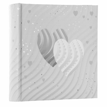 Goldbuch Silver Hearts Photo Album 10x15cm 200 Prints