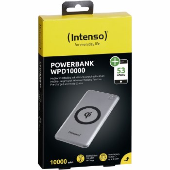 Intenso WPD10000 Silver Wireless Powerbank