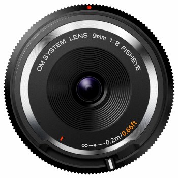 OM System BCL-0980 9mm F8 Body-Cap Lens (Black)