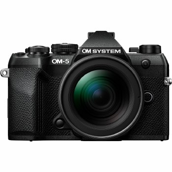 OM System OM-5 II Black Camera with ED 12-45mm F4 PRO M.Zuiko Lens