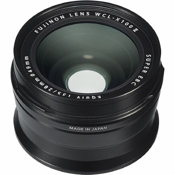Fujifilm WCL-X100II Wide Conversion Lens (Black)