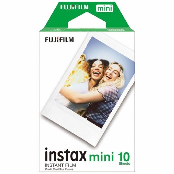 Fujifilm Instax Mini Colour Film with White Border (10 Sheets)