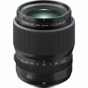Fujifilm GF  80mm F1.7 R WR Lens