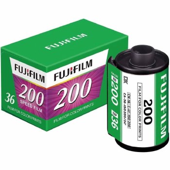 Fujifilm 35mm 200 Colour Negative Film (36 exposures) Single Roll
