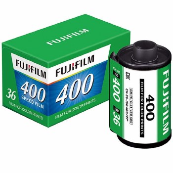 Fujifilm 35mm 400 Colour Negative Film (36 exposures) Single Roll
