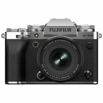 Fujifilm X-T5 Silver Camera with XF 16-50mm F2.8-4.8 R LM WR Lens (EU Bundle)