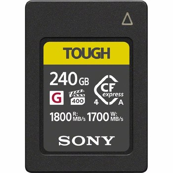 Sony 240GB G Series CFexpress Type A Memory Card (1800MB/s
