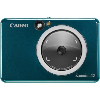 Canon Zoemini S2 Teal Instant Digital Camera with built-in Photo Printer