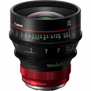 Canon CN-R  20mm T1.5 L F (Metres) Cine Lens