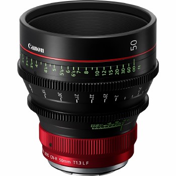 Canon CN-R  50mm T1.3 L F (Feet) Cine Lens