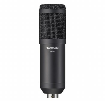Tascam TM-70 Dynamic Microphone for Podcasting and News Gathering