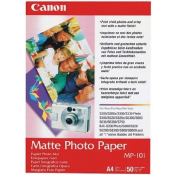 Canon MP-101 Matte Photo Paper A4 50 Sheets