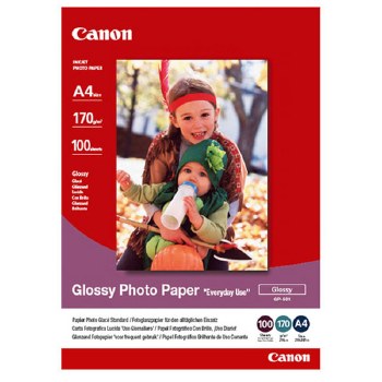 Canon GP-501 Glossy Photo Paper 4X6" 100 Sheets
