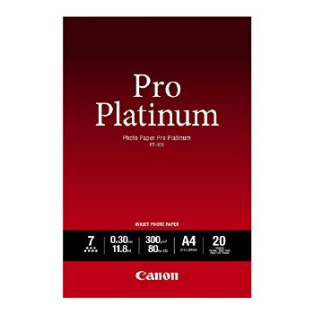 Canon PT-101 Pro Platinum 6 x 4" (152 x 101mm) 20 Sheets