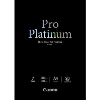 Canon PT-101 Photo Paper Pro Platinum A4 20 Sheets