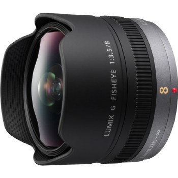 Panasonic H-F 8mm F3.5 G Fish-Eye Lens