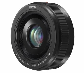 Panasonic H-H 20MM F1.7 II Black Lens