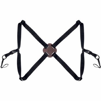 Opticron 25mm Nylon & Leather Binocular Harness with Quick Release System