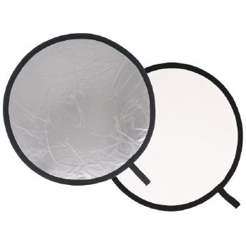 Lastolite 50cm Reflector Silver/White