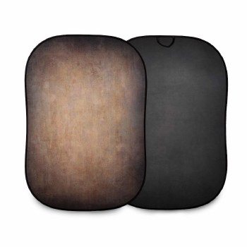 Lastolite Vintage Collapsible 1.5 x 2.1m Walnut/Pewter