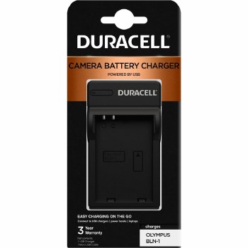 Duracell DRO5942 USB Battery Charger for Olympus BLN-1