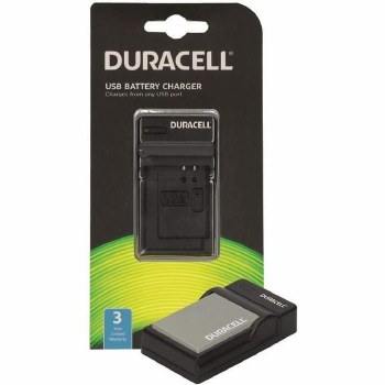 Duracell DRO5945 USB Battery Charger for Olympus BLS-1