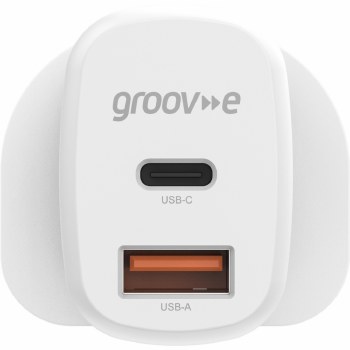 Groov-e GV-MA105  20W Dual USB-A & USB-C Charger with Power Delivery (PD)