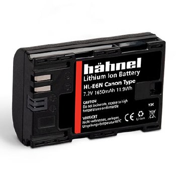 Hahnel HL-E6N Battery Replacement for Canon LP-E6 / LP-E6N / LP-E6NH