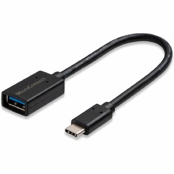 MicroConnect USB-C 3.2 Gen 1 to USB 3.2 Gen 1 Type A adapter, 0.2m (USB C Male to USB A Female)