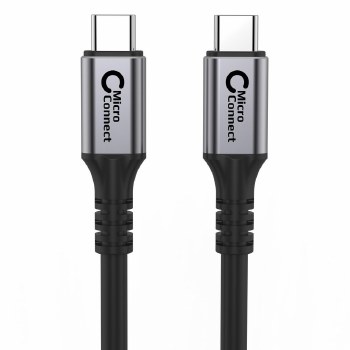 MicroConnect USB-C cable 1m, 100W, 20Gbps, USB 3.2 Gen 2x2