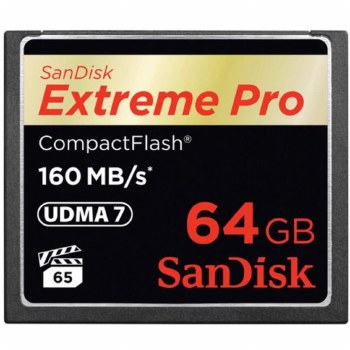 Sandisk  64GB CompactFlash (CF) Extreme Pro 160MB/s Card