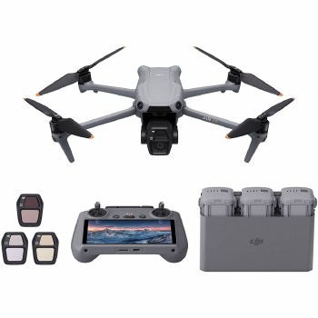 DJI Air 3S Camera Drone with Fly More Combo (and DJI RC 2)