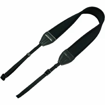 JJC NS-N Black Soft Neoprene Camera Neck Strap