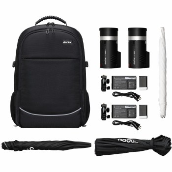 Godox AD300Pro 2-Light Portable Studio Flash Kit