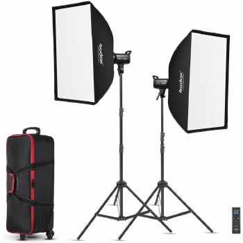 Godox SL100Bi LED Video Light Two Light Kit