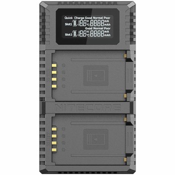Nitecore FX2 PRO Dual Charger for Fujifilm NP-T125