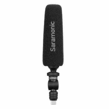 Saramonic SmartMic5 UC Unidirectional Micro-Shotgun Microphone with USB-C Output for Android Smartphones or Tablets, and iPad Pro or iPad Air