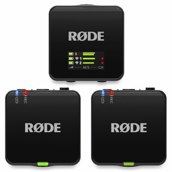 Rode Wireless GO III  Dual Microphone System (Black)