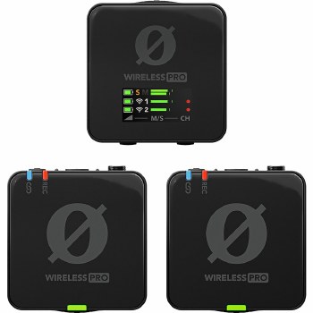 Rode Wireless PRO  Dual Microphone System (Black)