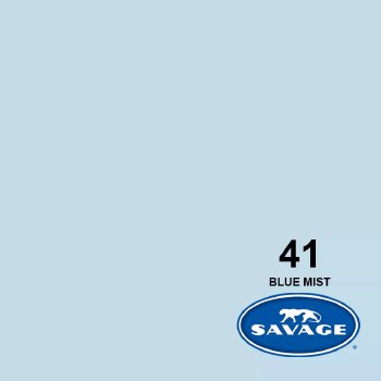 Savage 9ft MIST BLUE Paper Backdrop (2.72 x 11m)